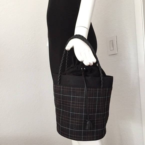 Burberry canvas check mini bucket Bag - Picture 10 of 16